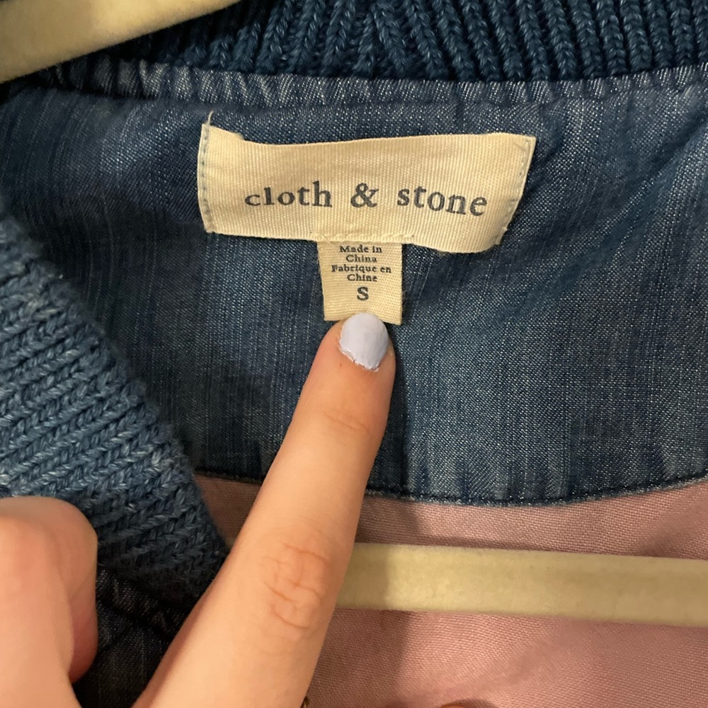 Cloth & Stone Bomber Jacket - Picture 2 of 3